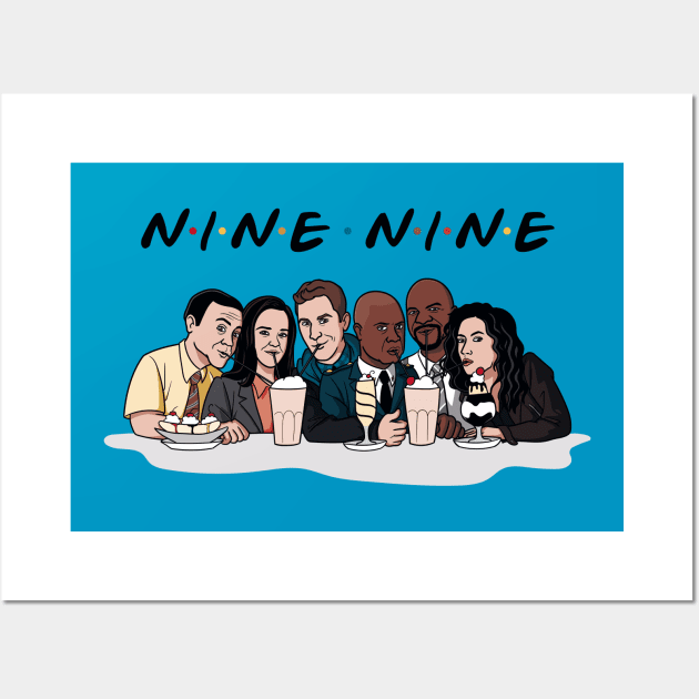 Nine-Nine team Wall Art by jasesa